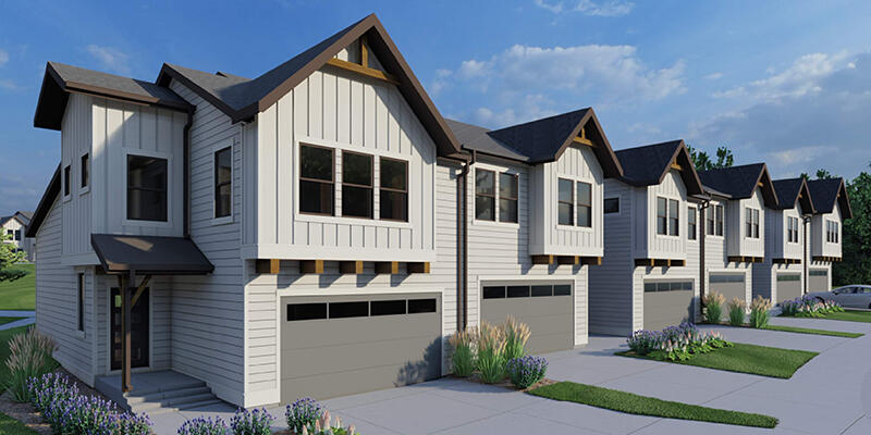 Wasatch Townhomes floorplan in Firefly community