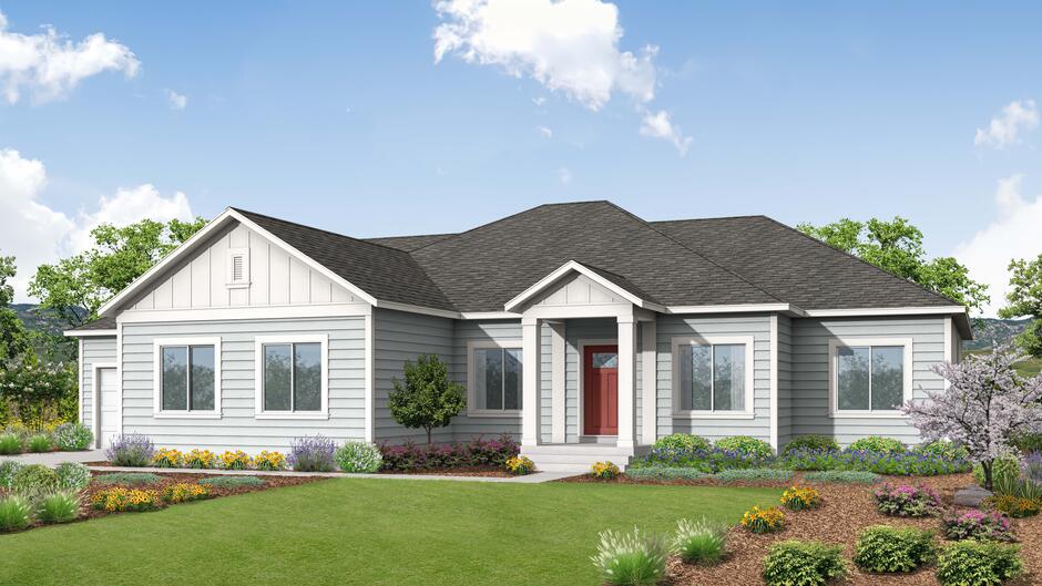 Brookside floorplan in Northstar Ranch community