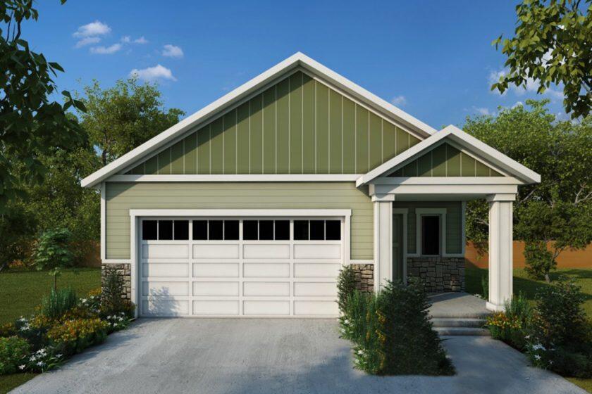 Oxford floorplan in Brylee Farms community