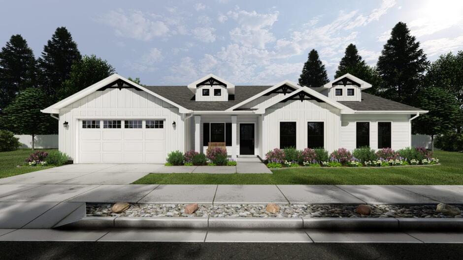 Kensington floorplan in Smiling H Ranch community
