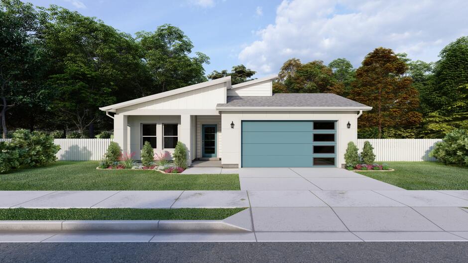 Aldin floorplan in Spring Creek community