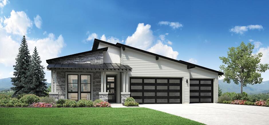 Scofield Mountain Modern floorplan in Toll Brothers at Denali Estates community