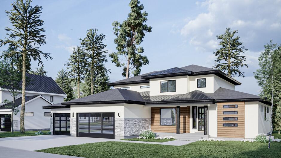 Brantford floorplan in Myers Park community