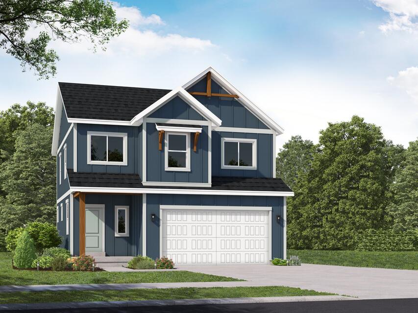 Bridger Farmhouse floorplan in Cedar Grove community