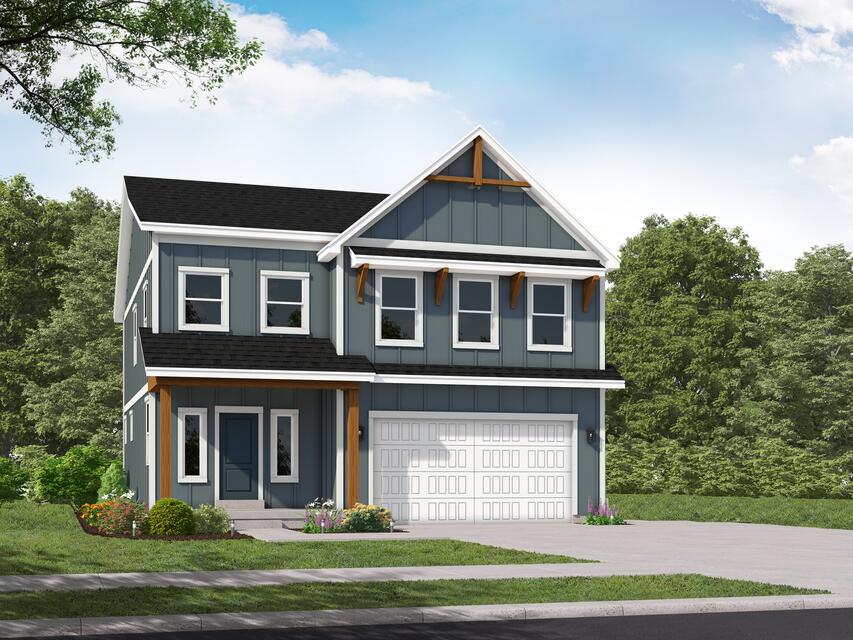 Rockwell Farmhouse floorplan in Cedar Grove community