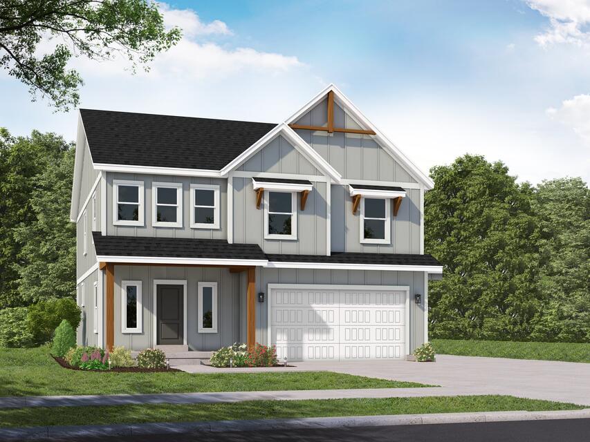Elwood Farmhouse floorplan in Cedar Grove community