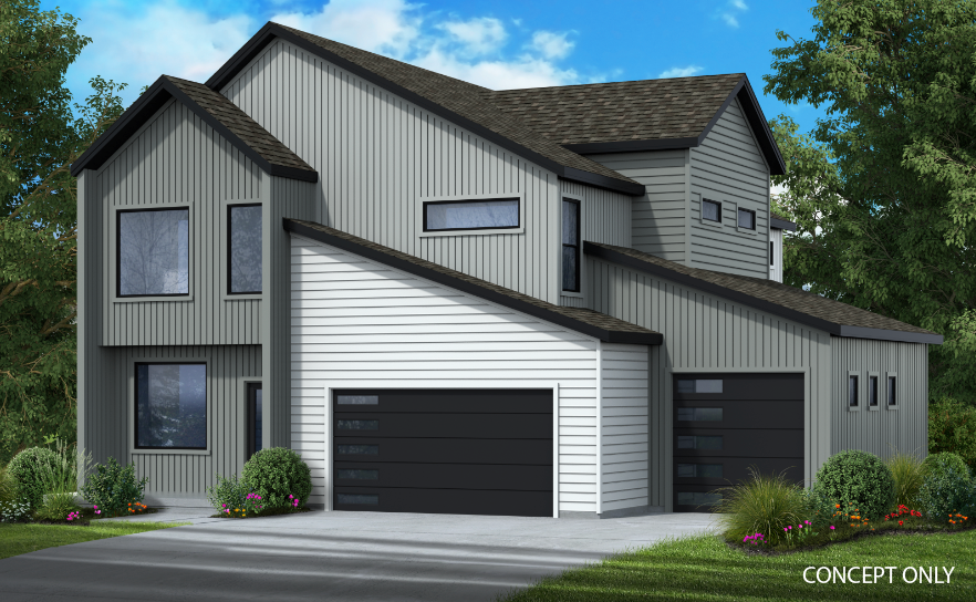Copperview Transitional floorplan in The Crossings community