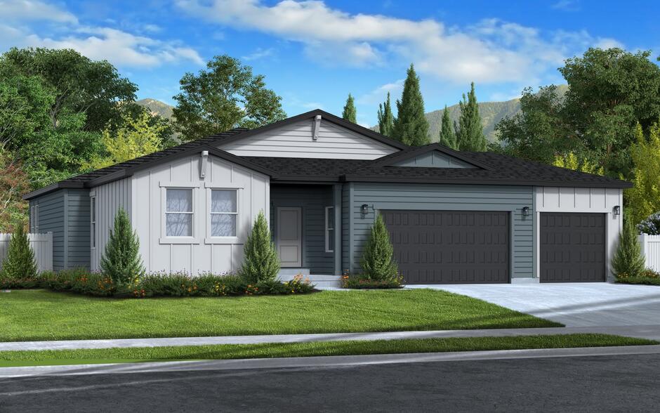 Spruce floorplan in Mapleton Heights community