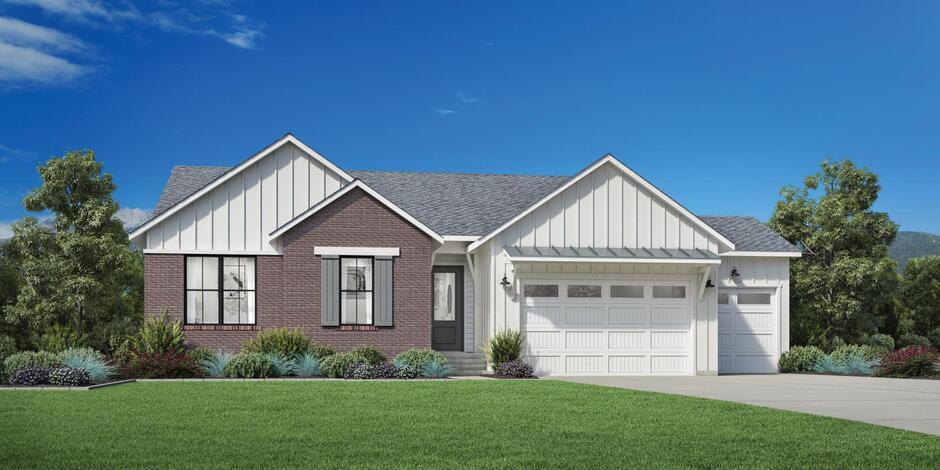 Ashton floorplan in Toll Brothers at Wildflower community