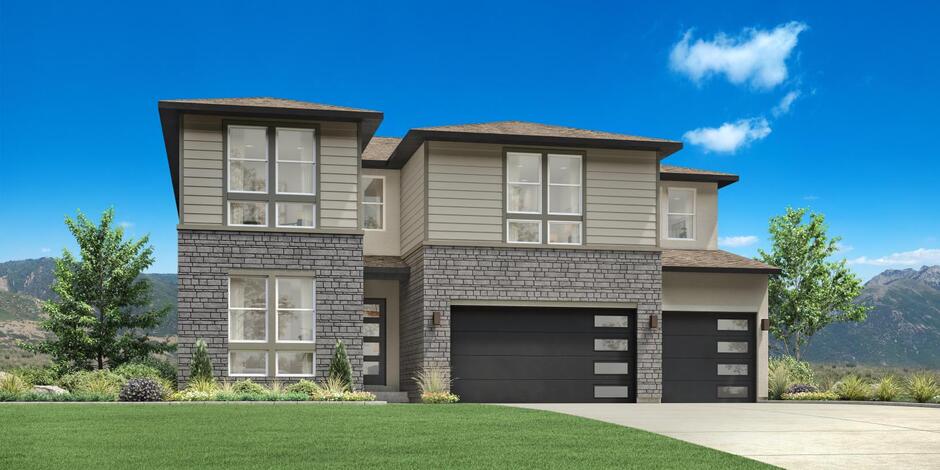 Tuscarora Prairie floorplan in Westlake Vistas by Toll Brothers community