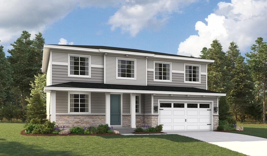 Charlotte floorplan in Heron Hills community