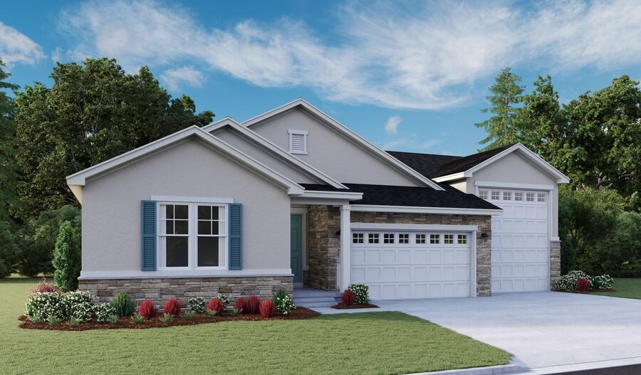 Harris floorplan in Wells Crossing community
