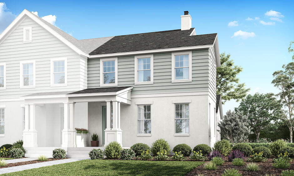Laurel floorplan in Daybreak - Duets community