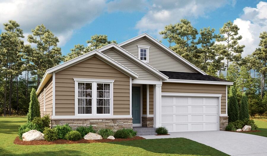 Avalon floorplan in Canyon View Meadows community