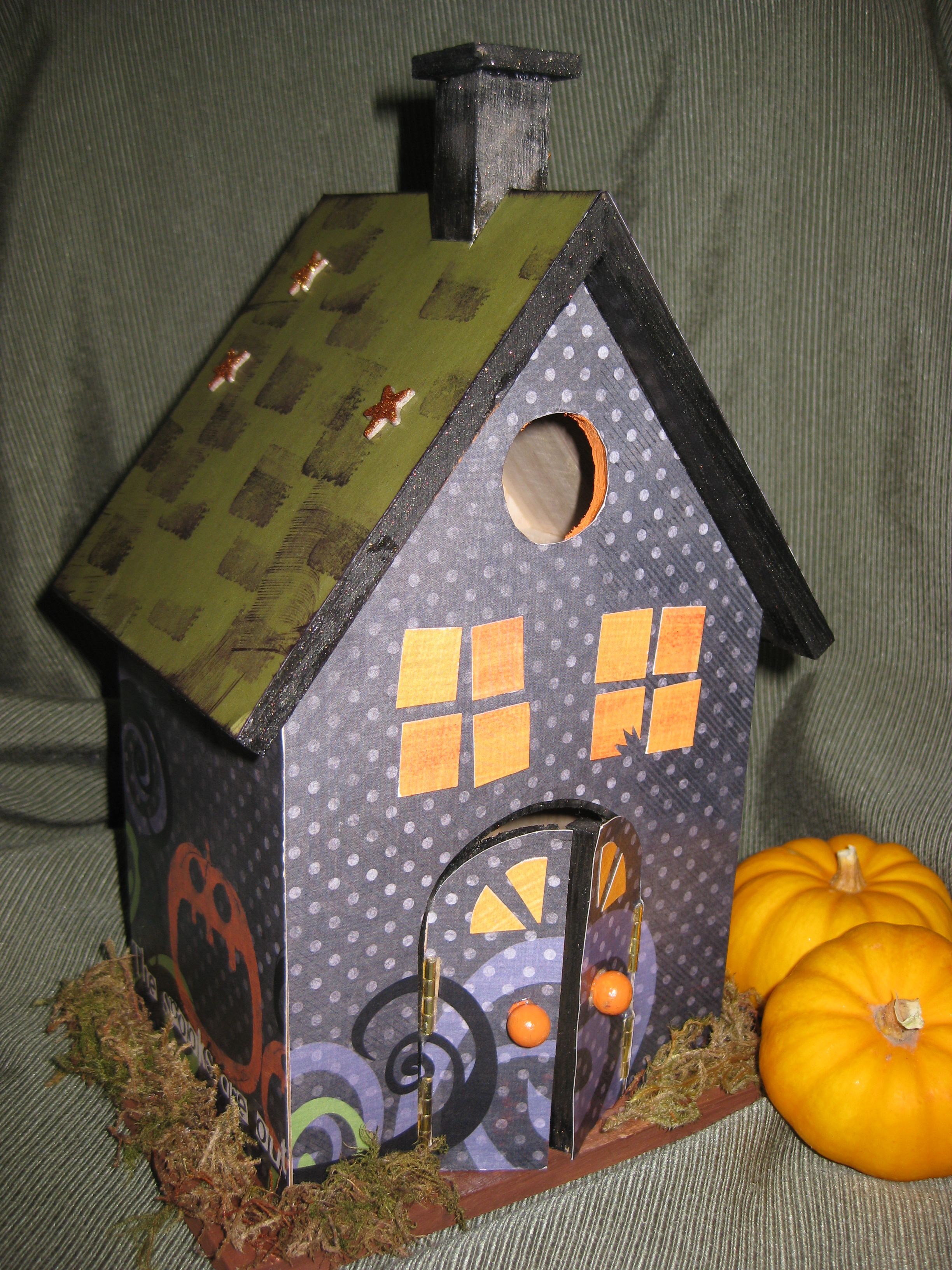 Studio 5 Halloween Bird Houses