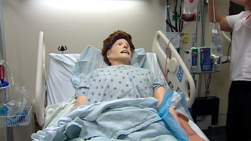 Life-like mannequins used to train nursing students | KSL.com