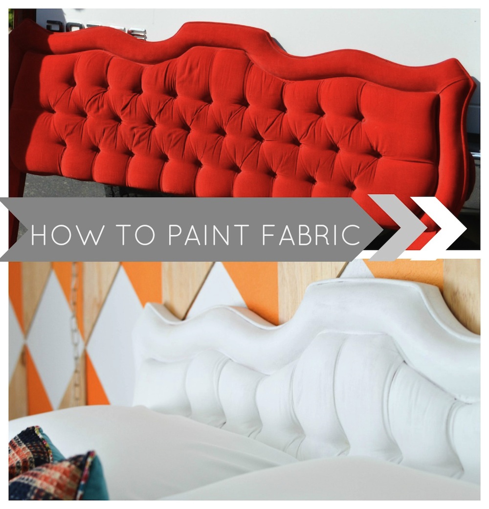 Studio 5 Painted Fabric Headboard