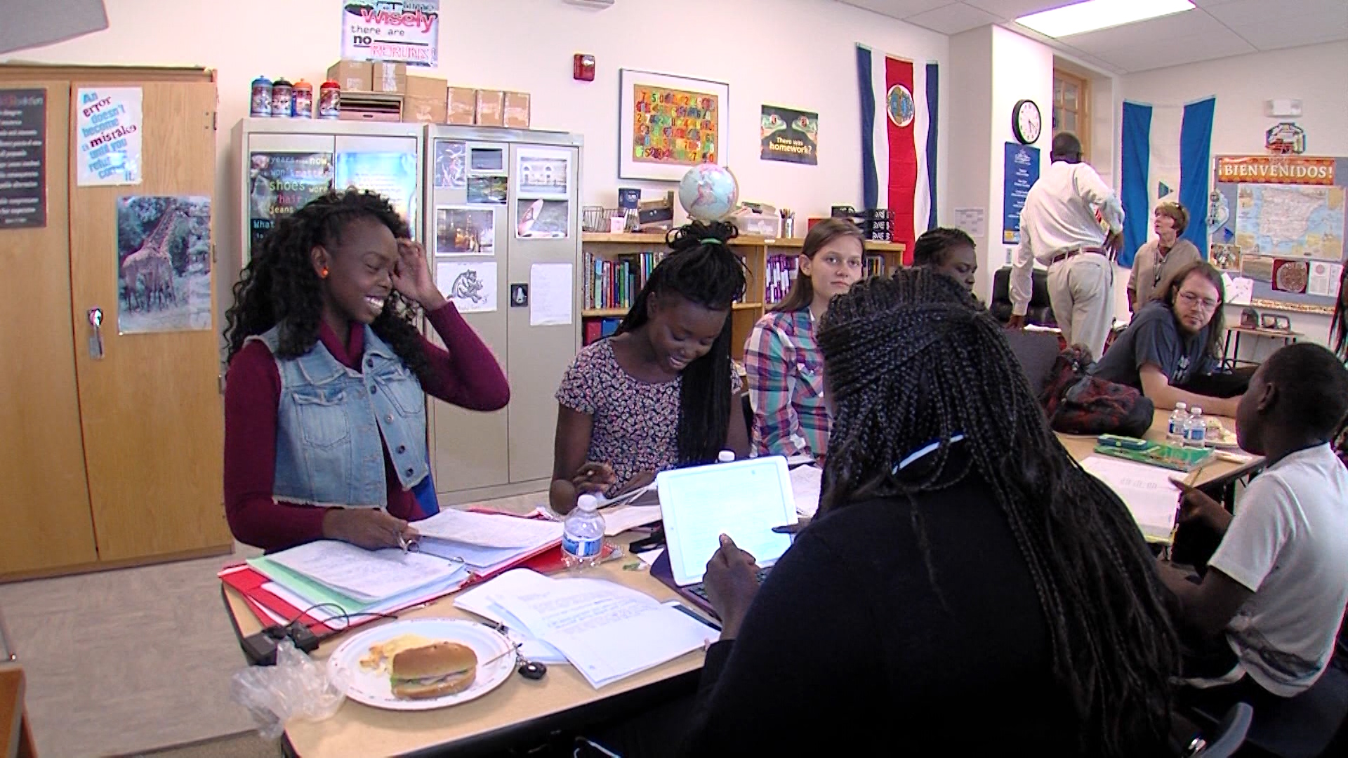 Professor helps students to find refuge in education