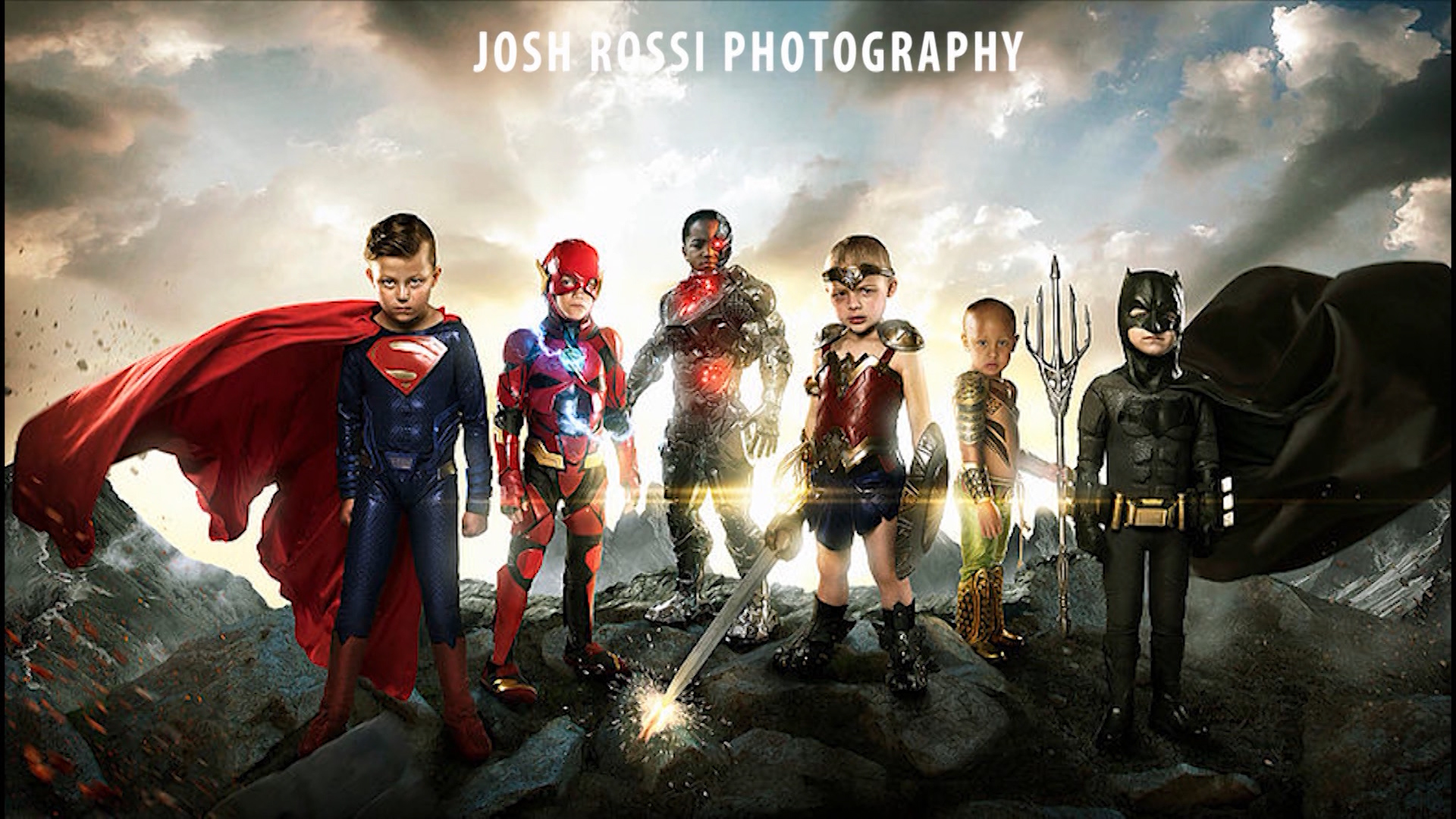 6 deserving kids transformed into 'Justice League' thanks to photographer