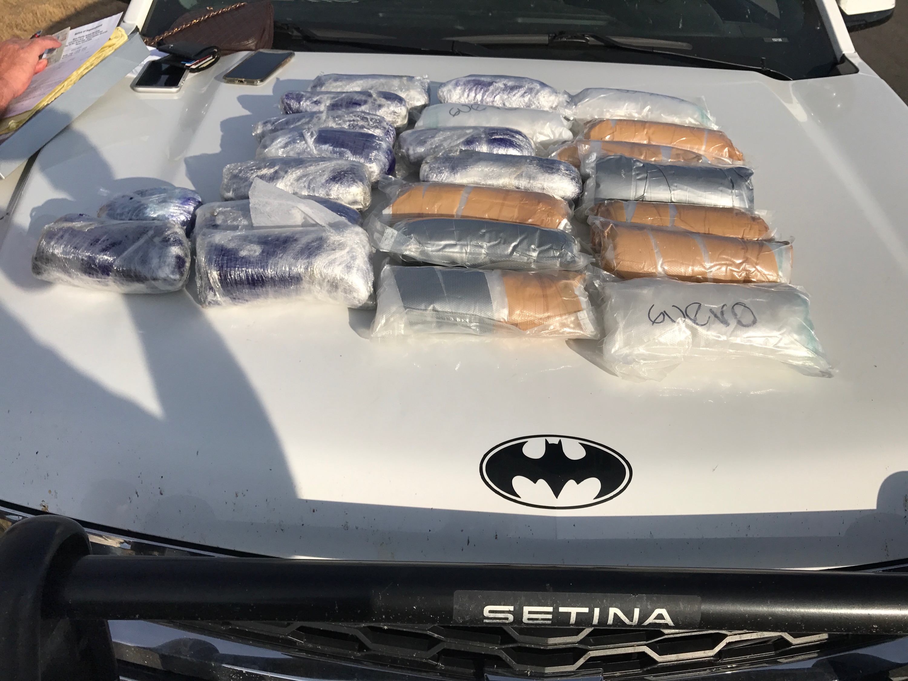 25 pounds of meth found in car driven by 13-year-old, police say