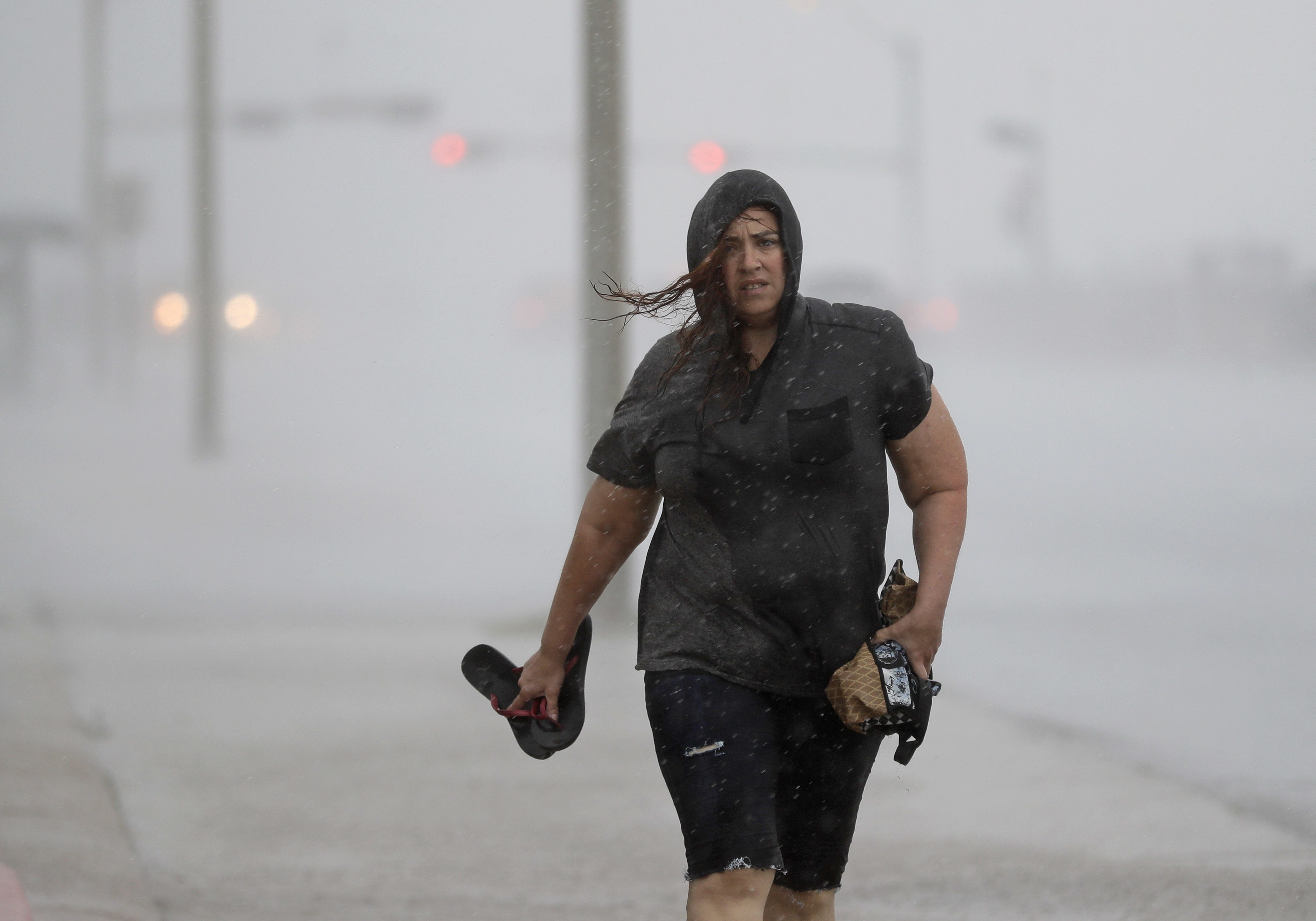 Menacing Harvey on verge of reaching Texas coast
