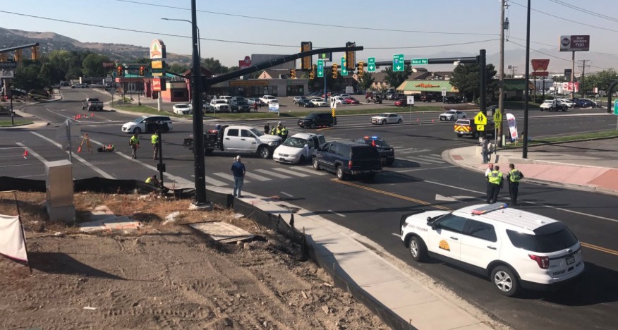 1 dead, 1 injured in crash near North Salt Lake-Woods Cross border