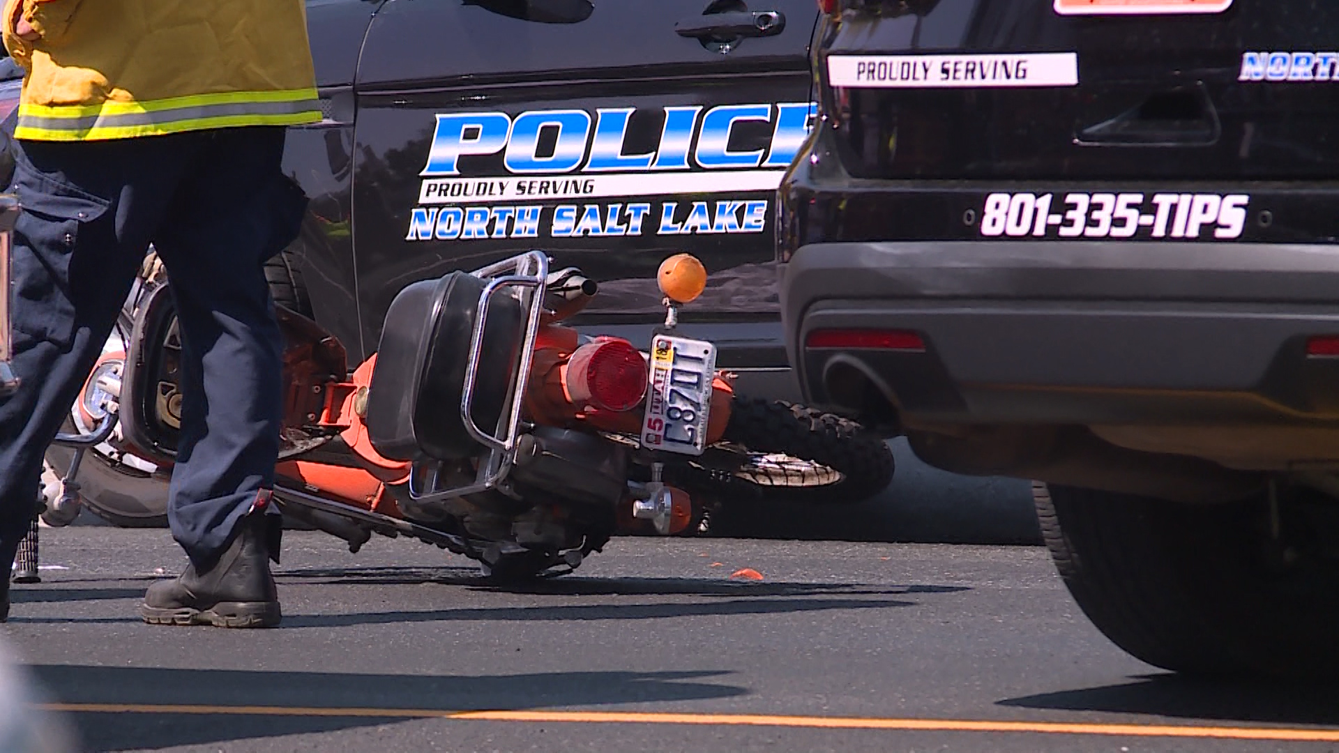 Motorcycle crash on U.S. 89 causes lane closures