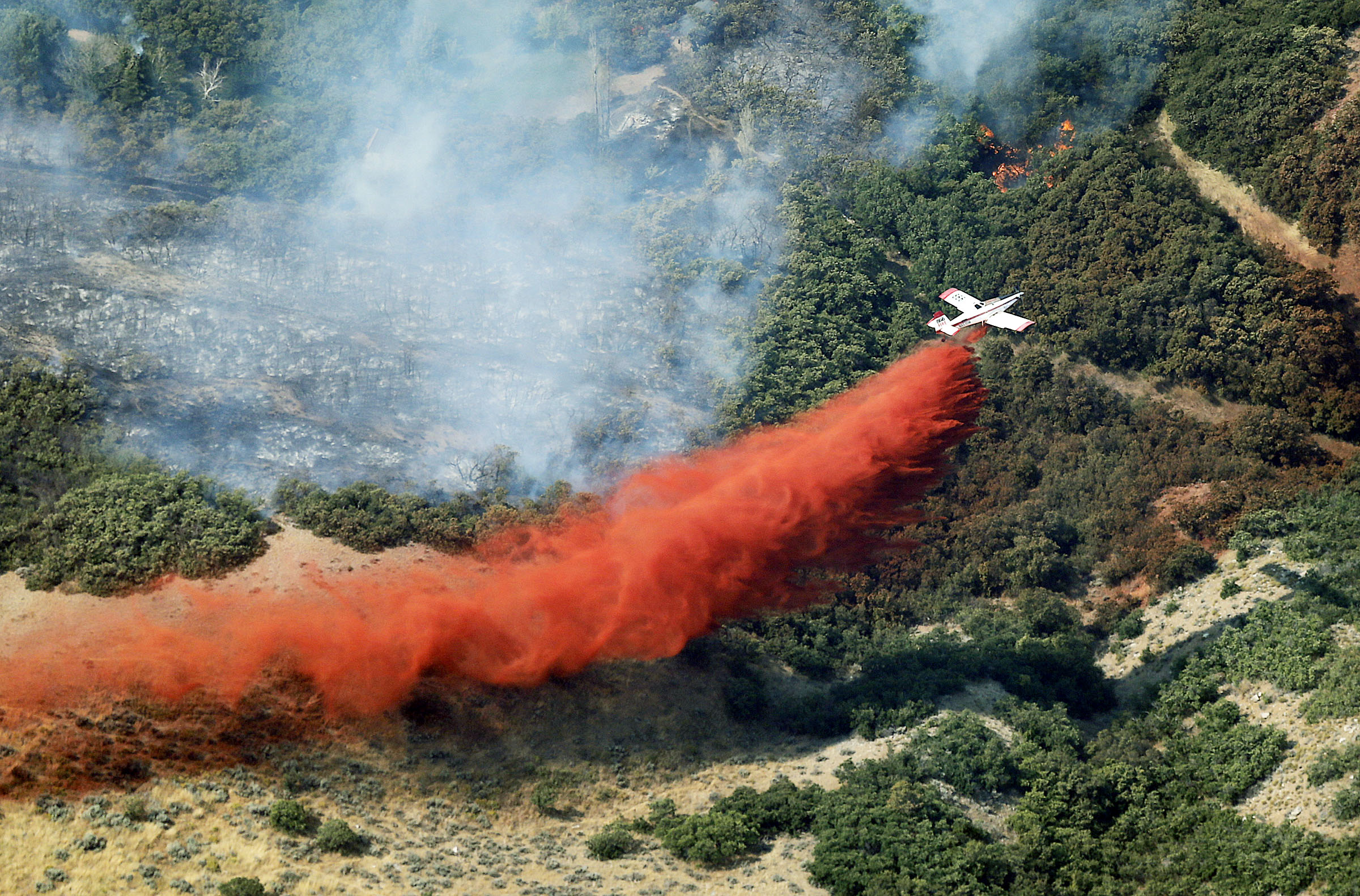 Evacuation orders lifted as Uintah fire reaches 85 percent containment