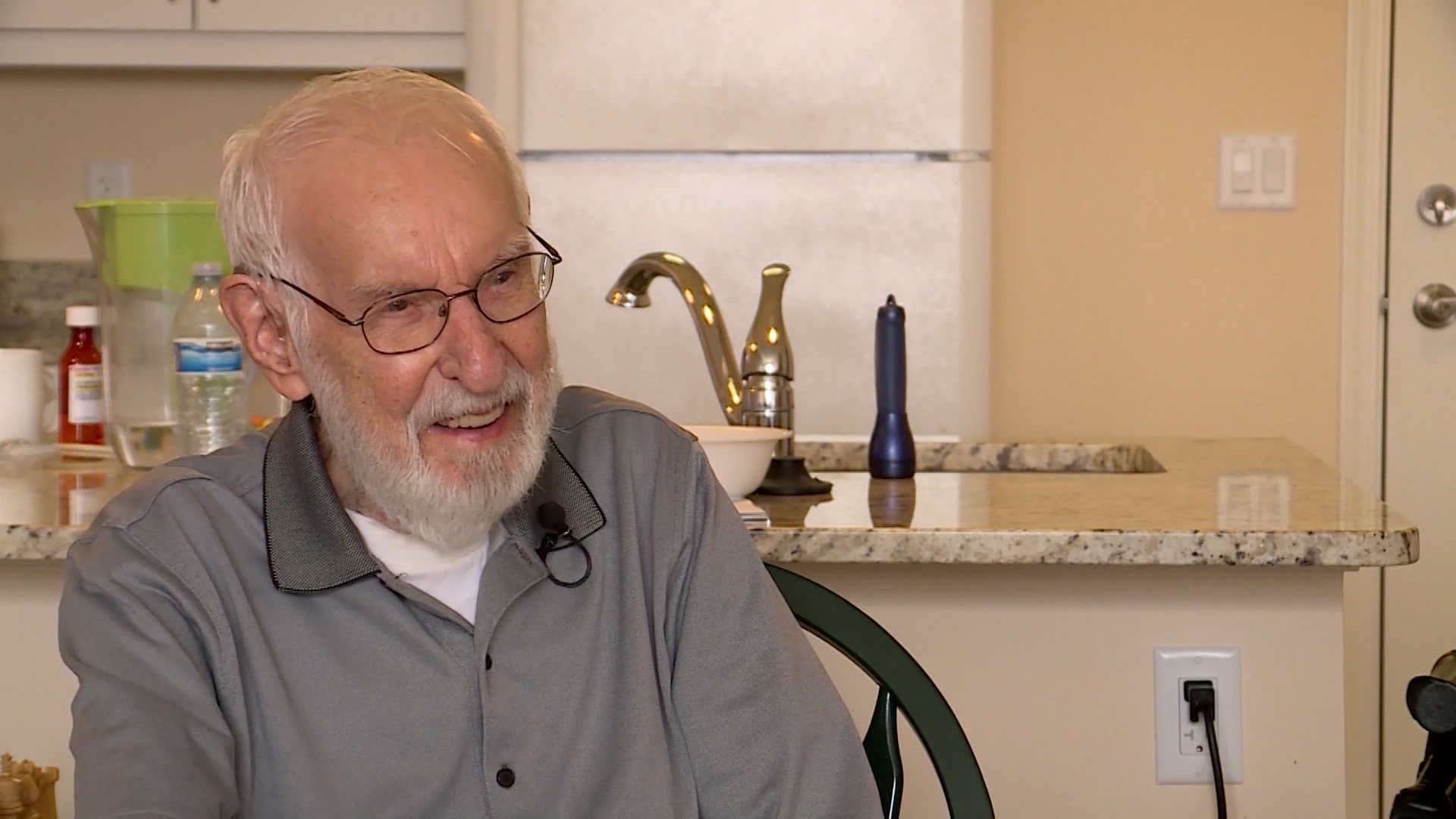 Healthy living tips from a centenarian