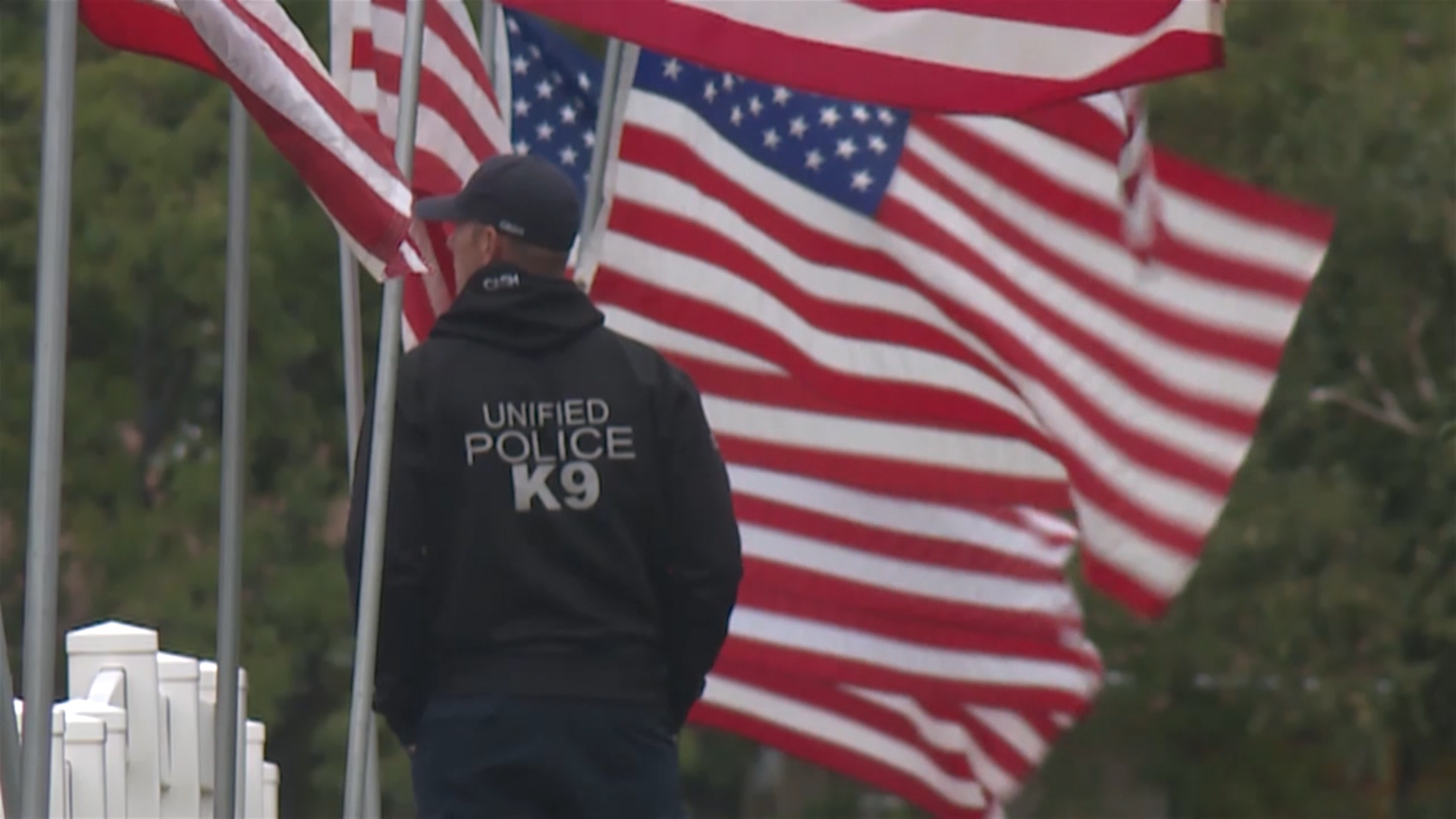 UPD K-9 trainer, slain K-9s honored during ceremony in Cottonwood Heights