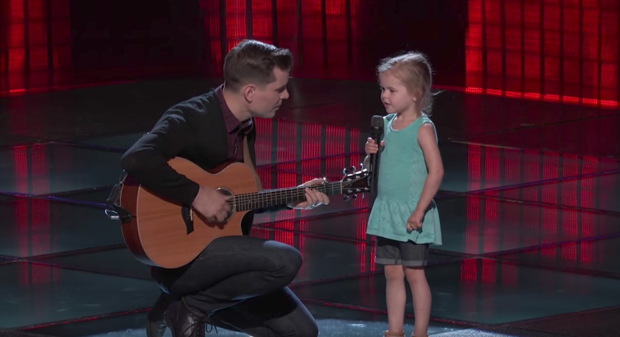 4-year-old Claire Ryann gets impromptu audition on 'The Voice'