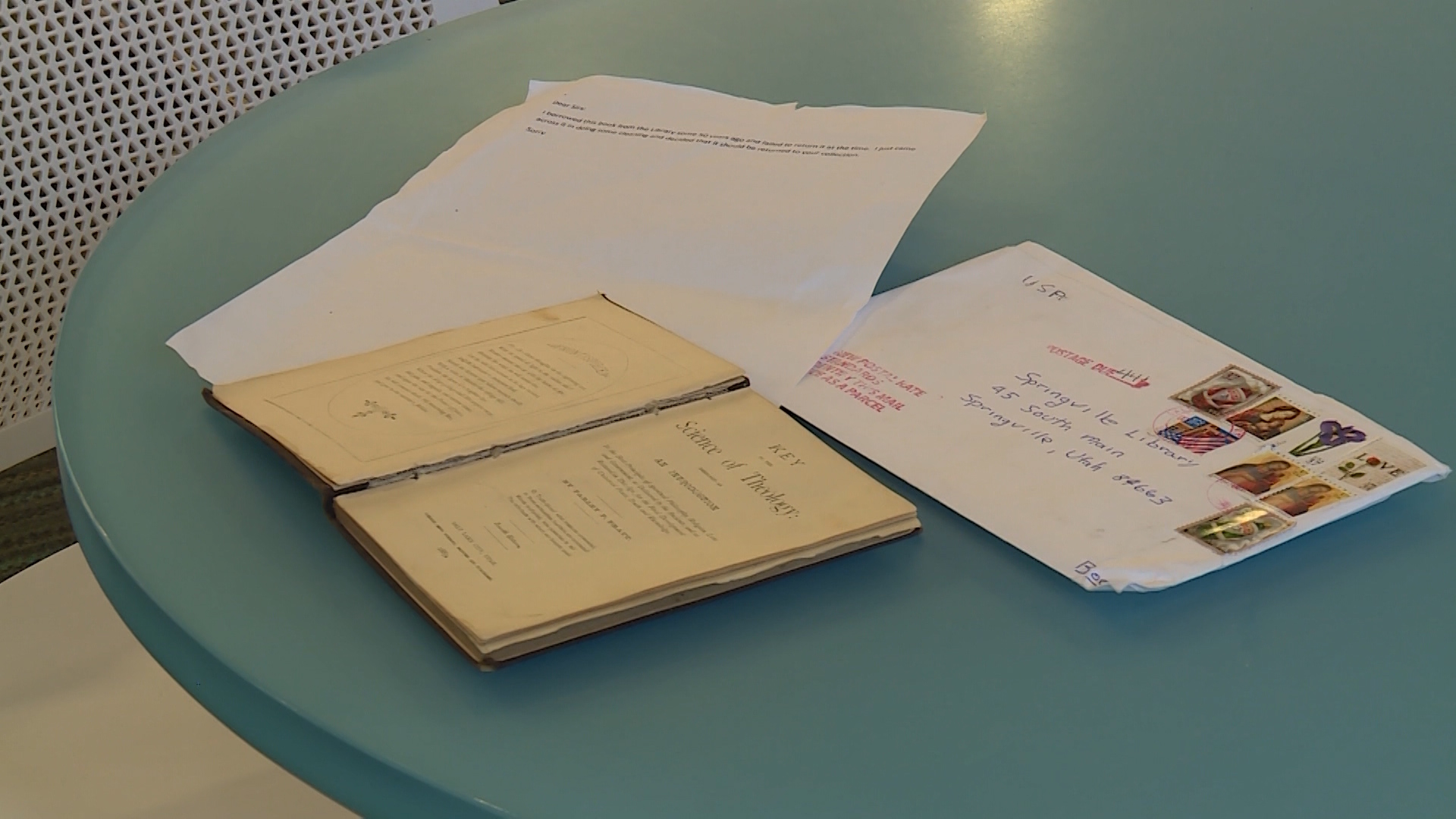 Better late than never: overdue library book returned in Springville 50 years late