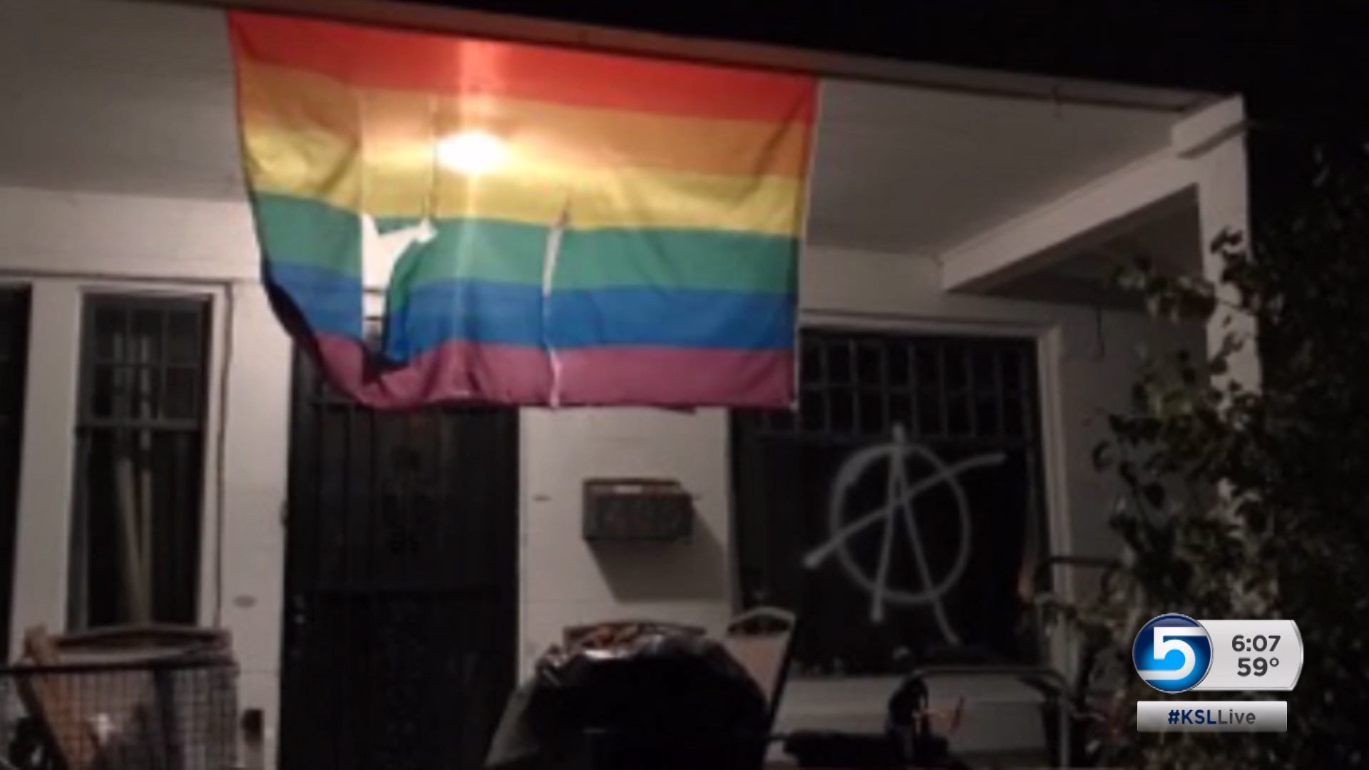 Brigham City homeowner says vandalism could be hate crime