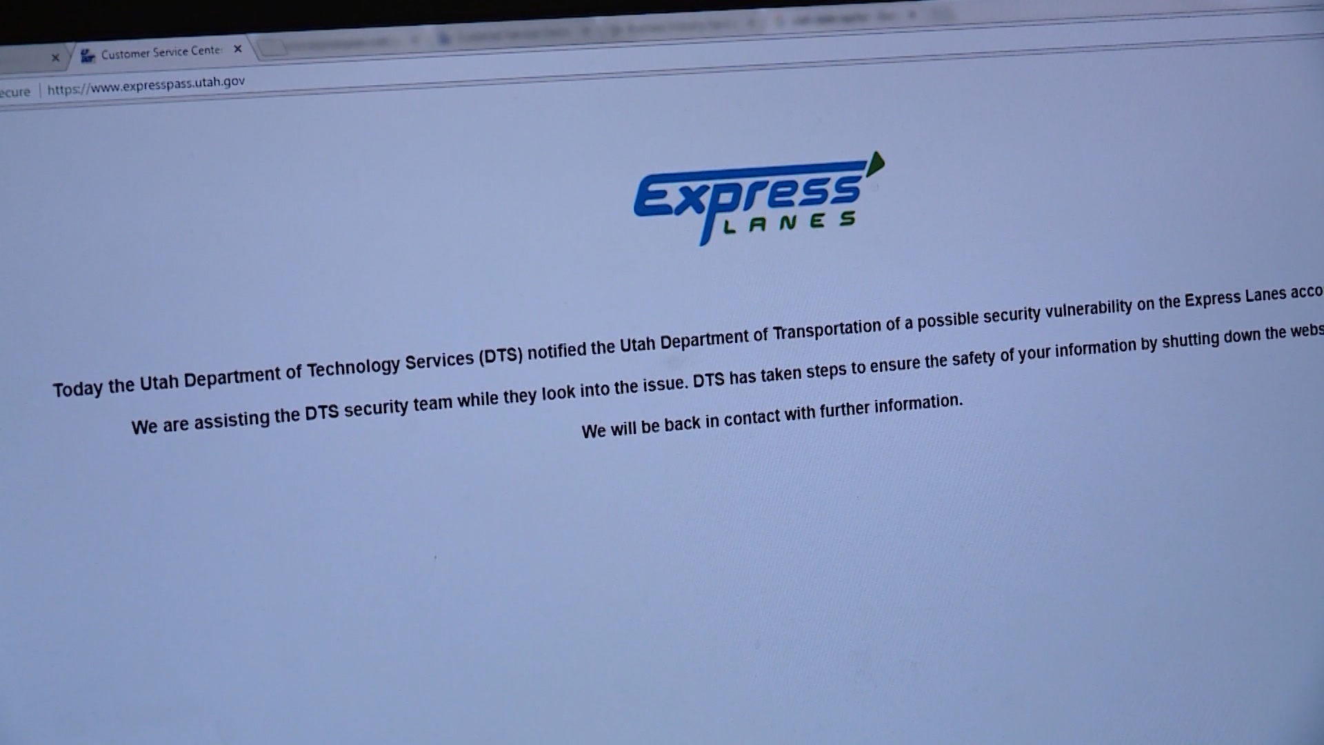 Website flaw makes 21,000 UDOT Express Pass accounts vulnerable