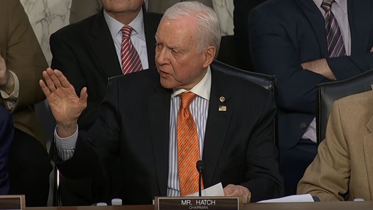 Sen. Orrin Hatch goes off on colleague during tax reform debate