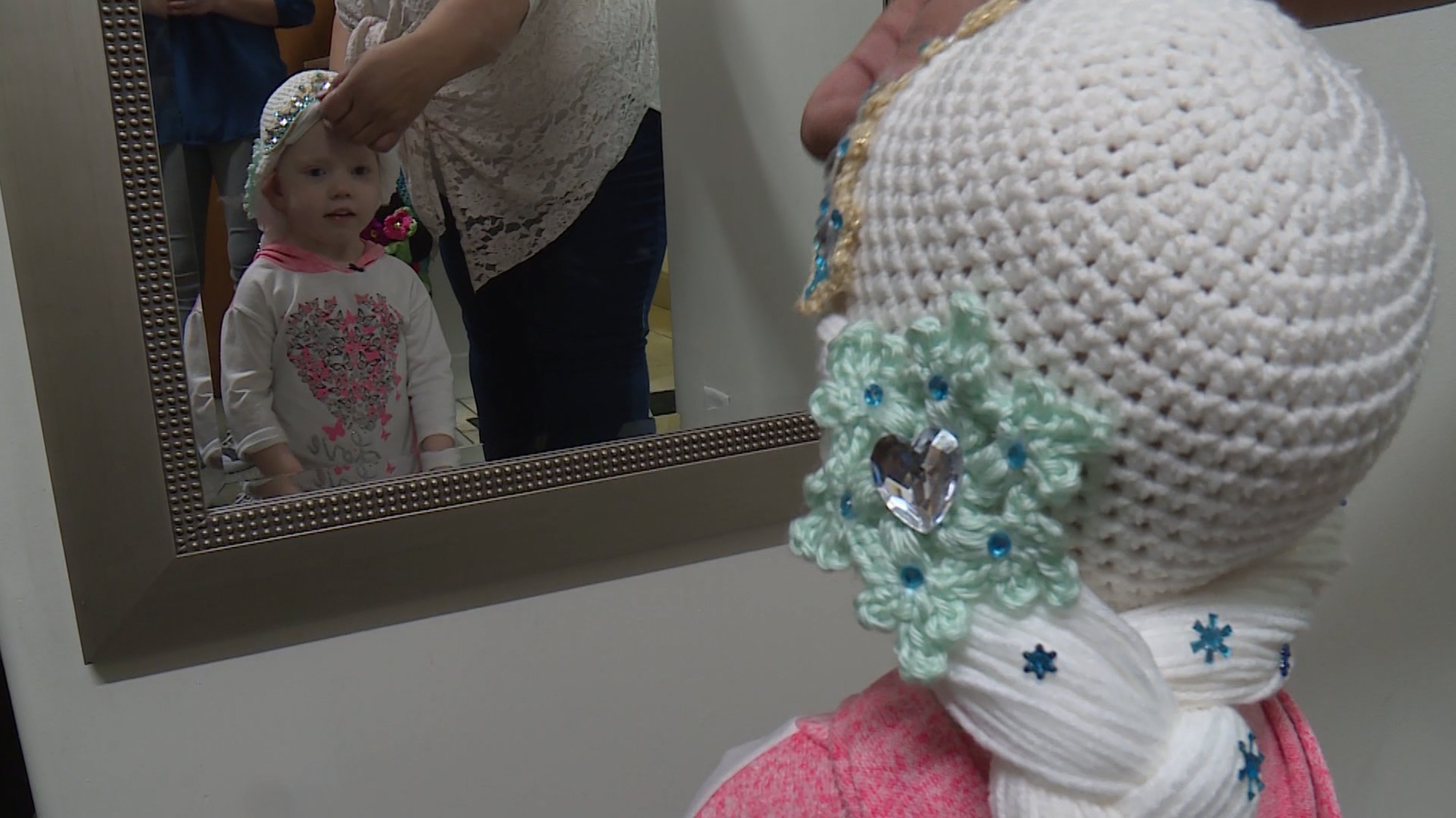 Orem students crochet wigs for cancer patients