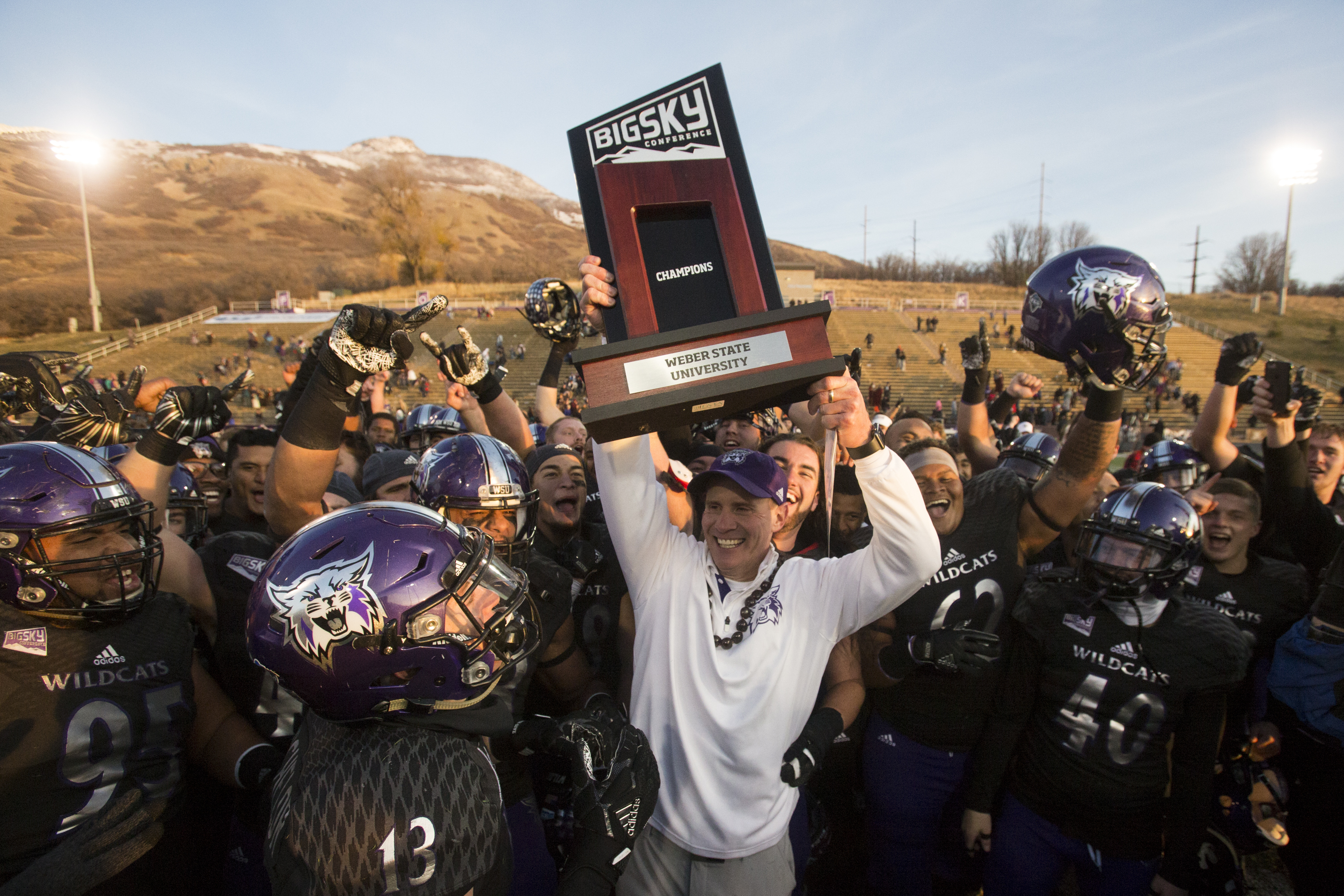 Weber State beats Idaho State, earns share of Big Sky title
