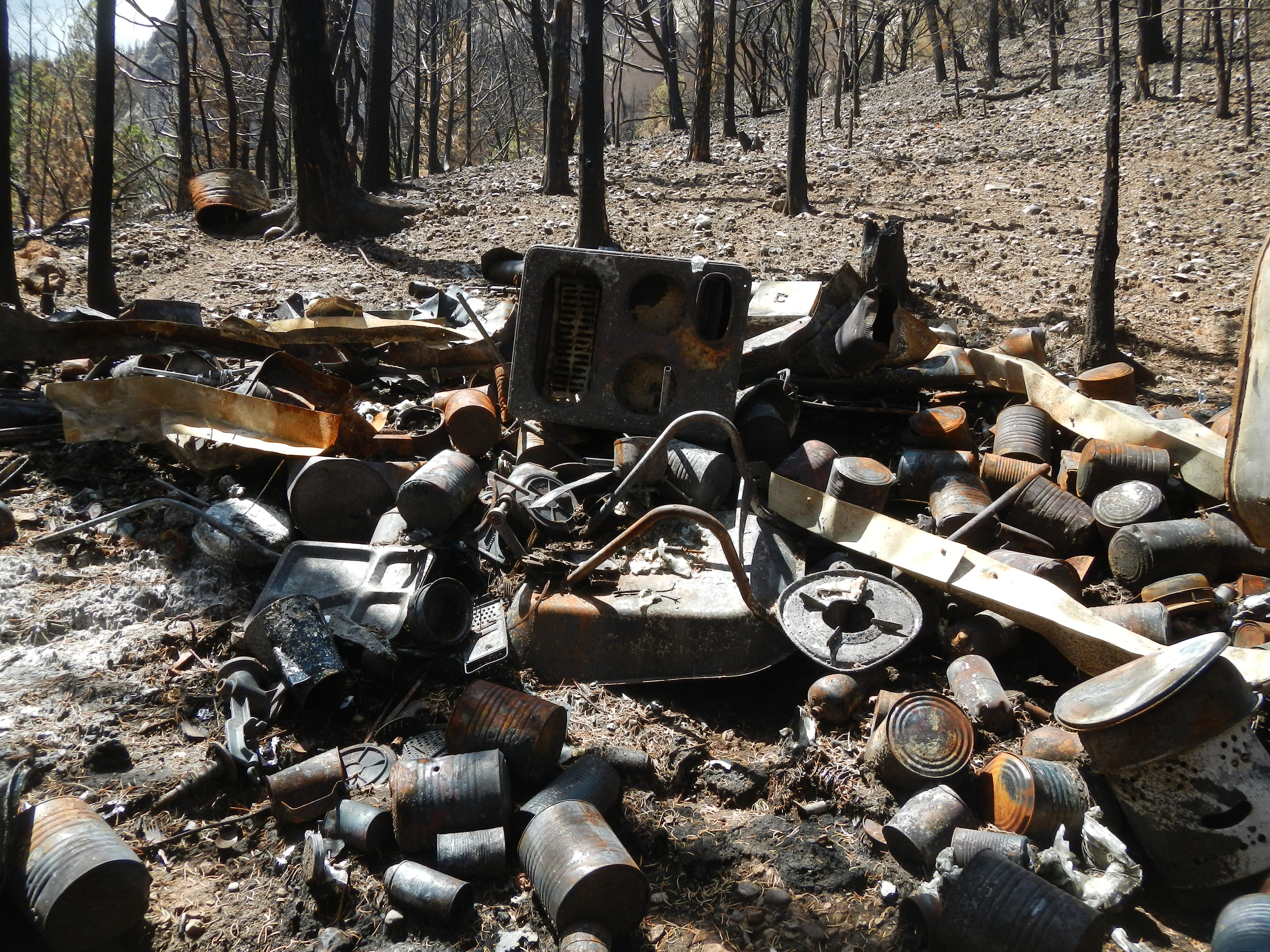 Firefighters working Brian Head Fire found bunker filled with grenades, ammunition