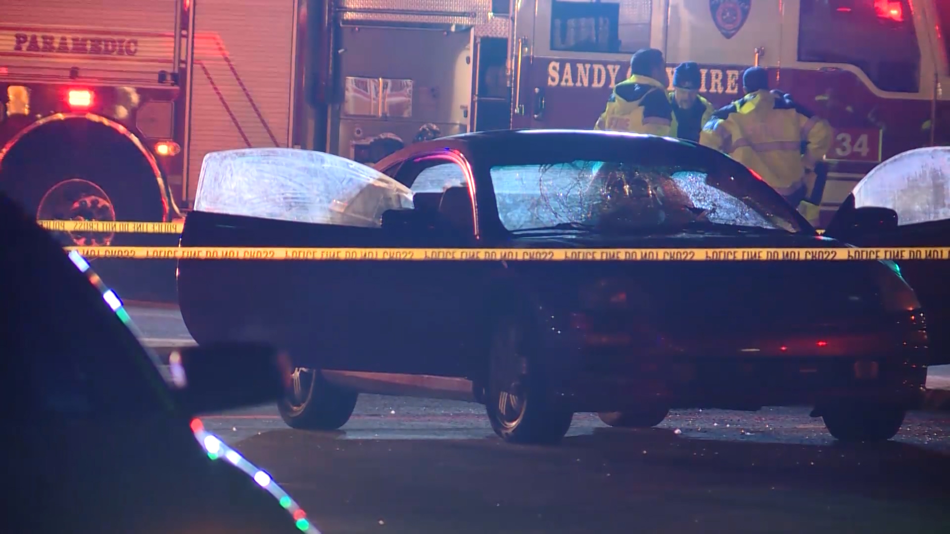 Police: 3 hospitalized after being hit by car in Sandy