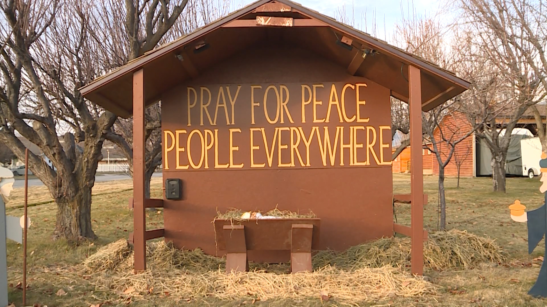 Kaysville residents: Who keeps stealing our baby Jesus figurine?