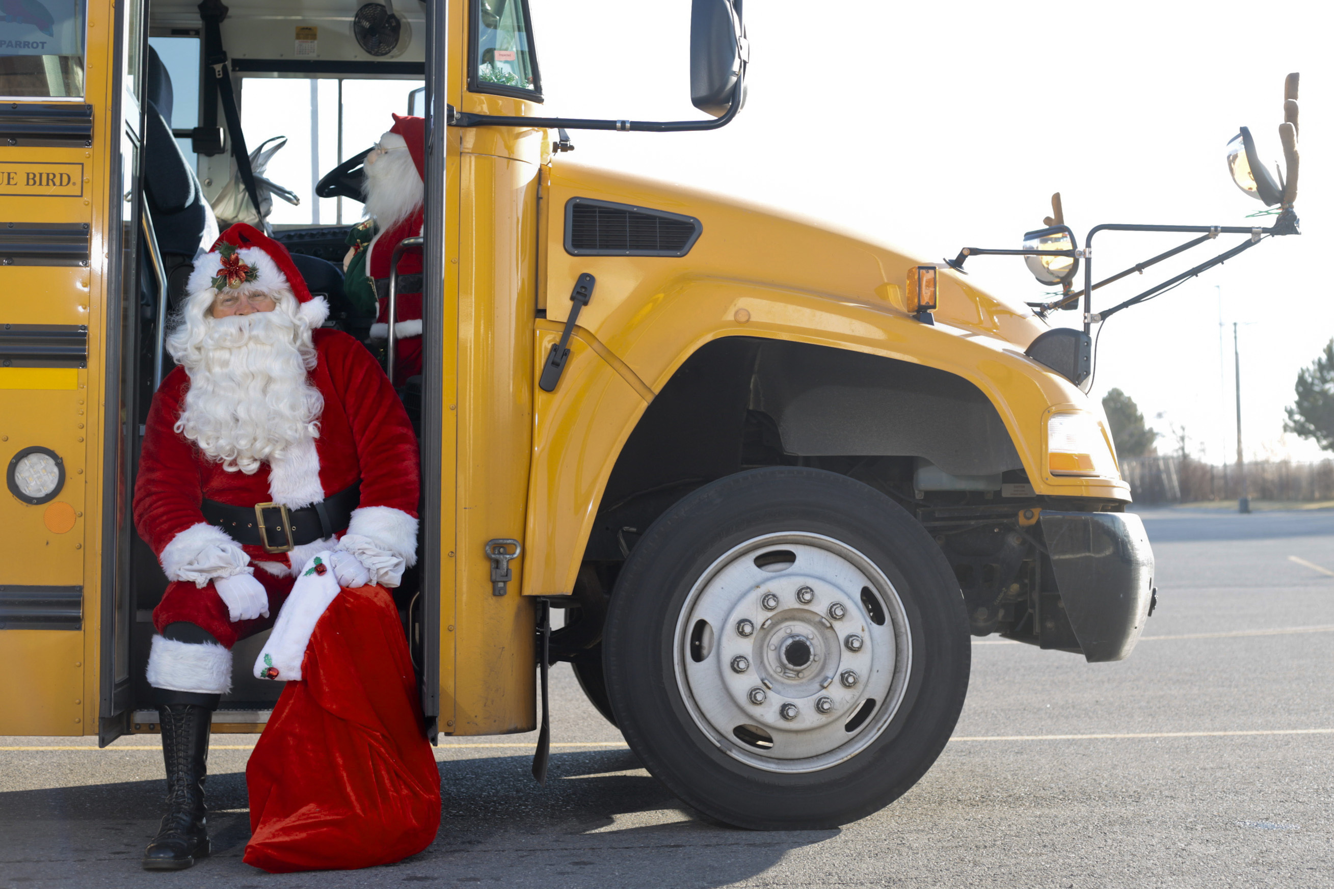 Utah County school bus driver becomes Santa each holiday season