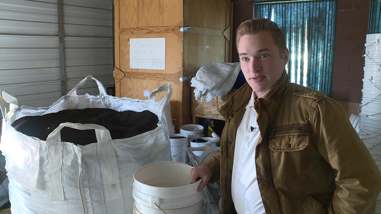 BYU student finds success running worm droppings business