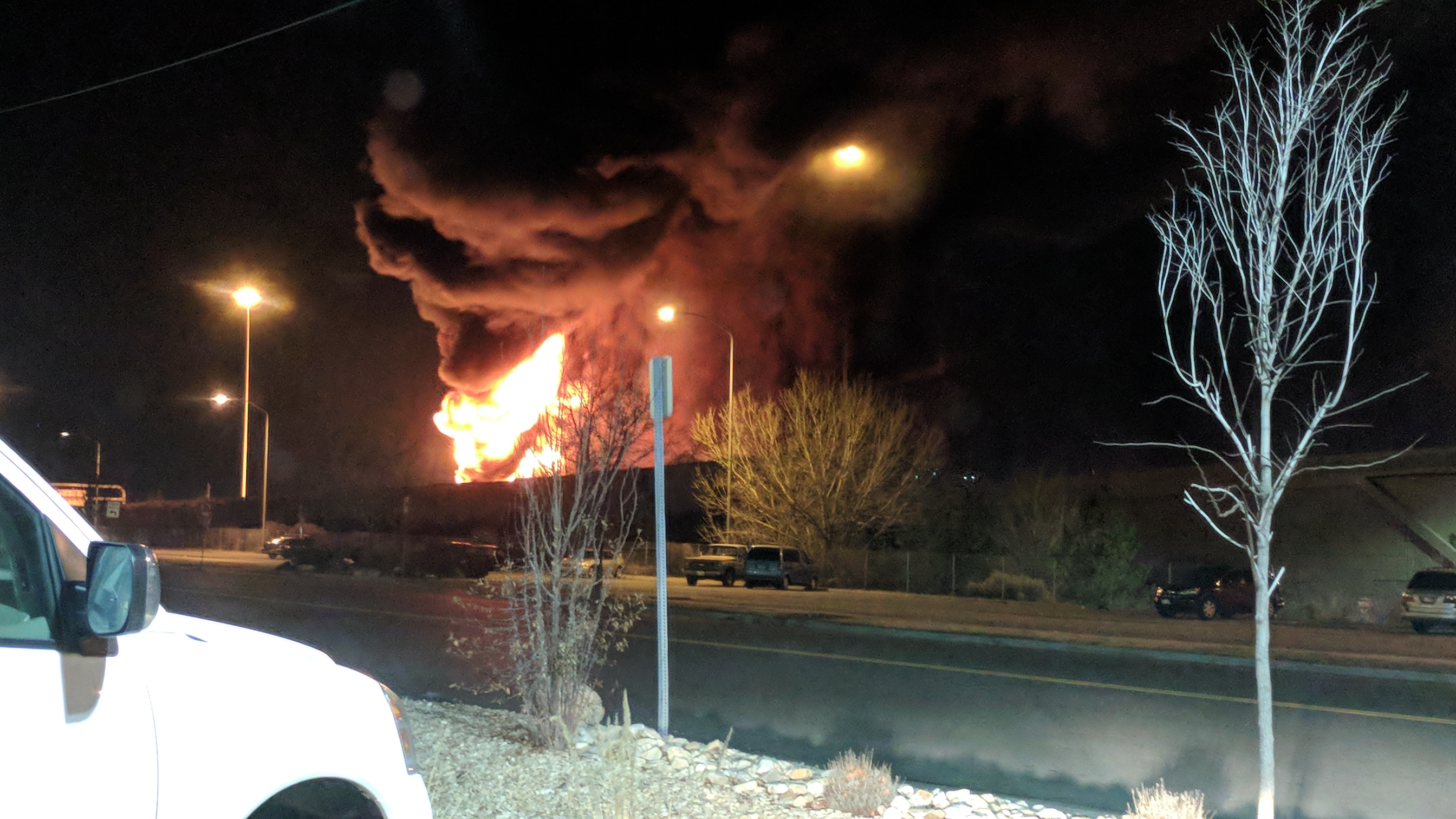 Crews work through the night to repair, reopen southbound I-15 after tanker fire