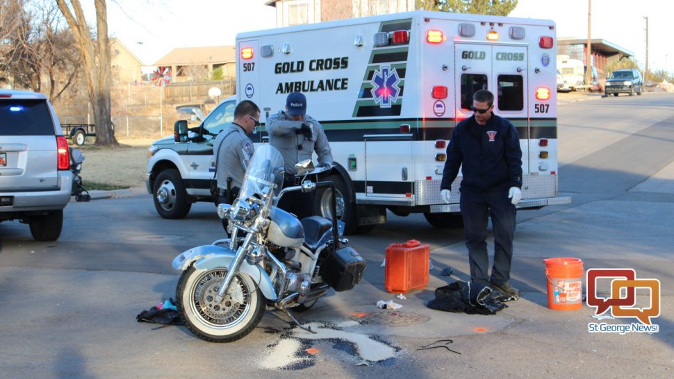 Woman critically injured in motorcycle collision with truck