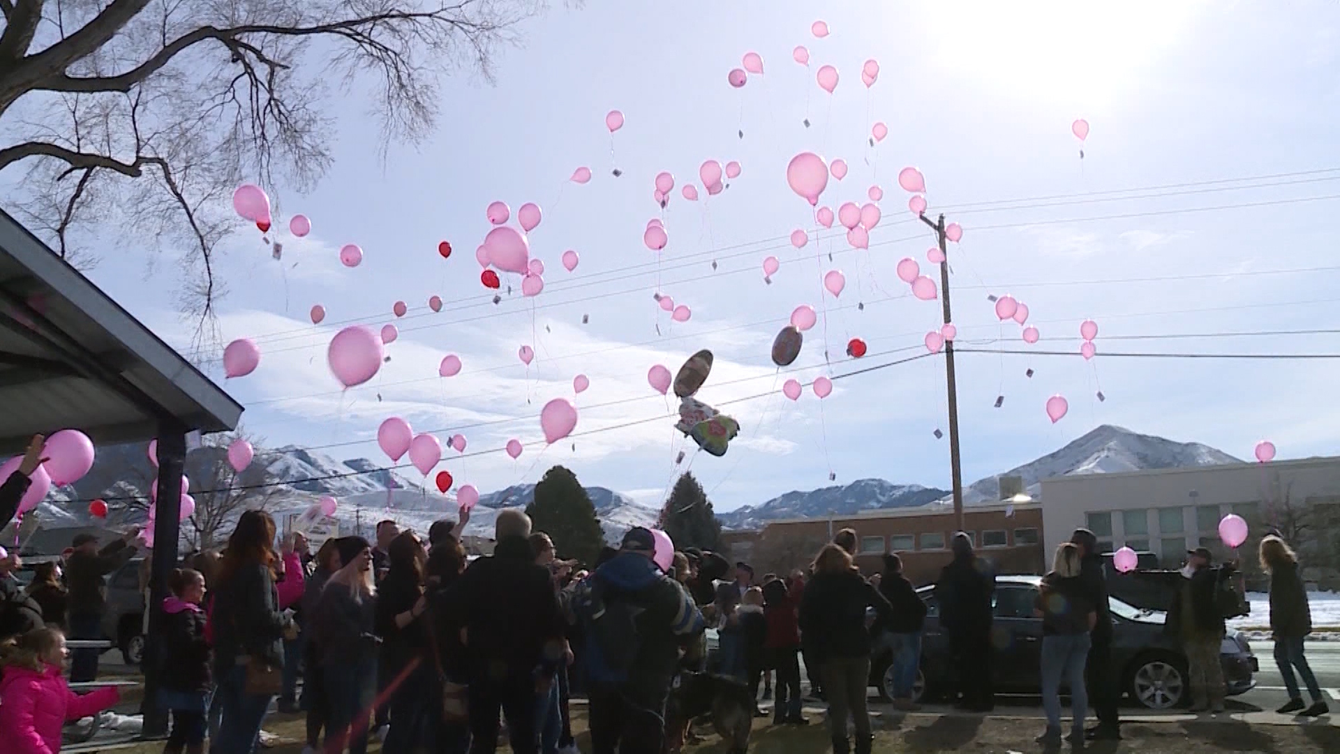 Family, friends release balloons with messages in honor of missing teen’s 18th birthday