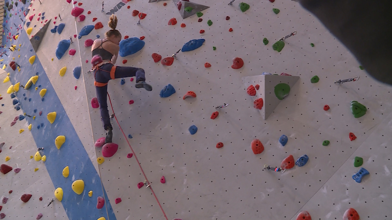 'She just took off like a dynamo': Utah teen reaches new heights in the world of rock climbing
