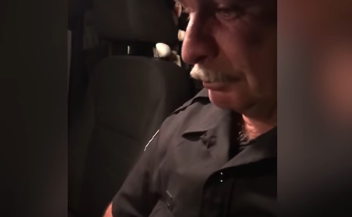 Video of Idaho police officer signing off his final shift goes viral