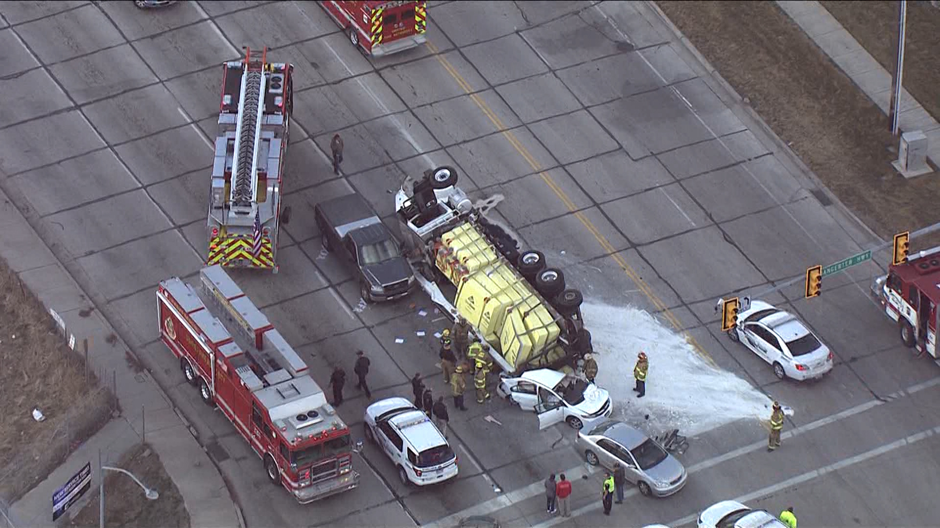 Man critically injured in truck rollover on Bangerter