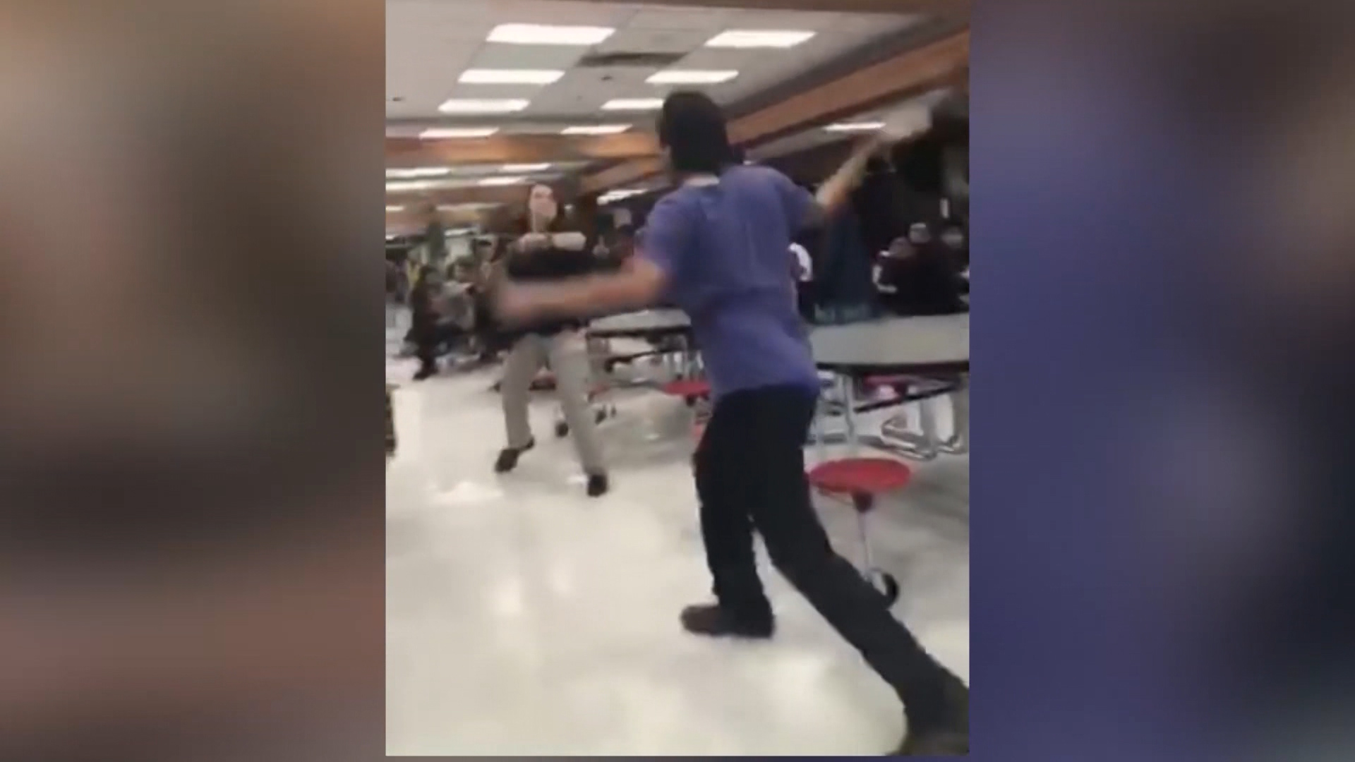 Man walks into West High School, confronts resource officer
