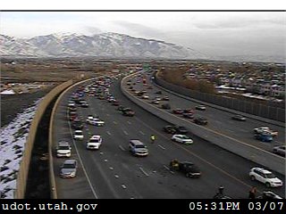 Lanes reopened after crash on westbound I-215 near Redwood Road in Taylorsville